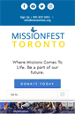 Mobile Screenshot of missionfest.org